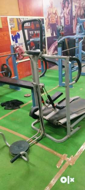 I am selling running machine manual with abs twister and pushups bar with leg trainer