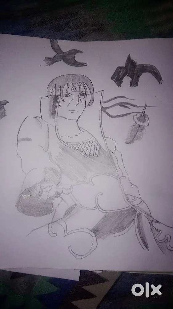 Drawing of Itachi