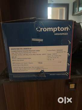 Brand new Fan from crompton for sale