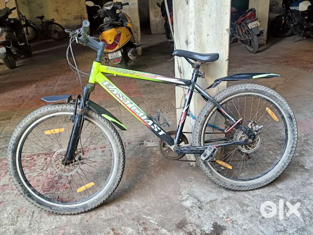 East coast 7 Gear cycle, Front Suspension, Disc Brake, 2 year old