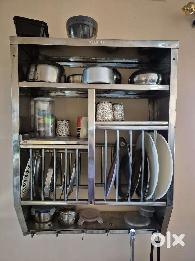 Steel Bartan Stand