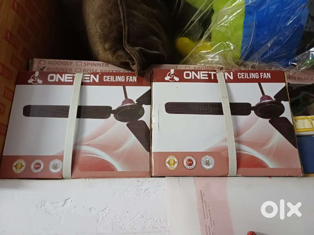 ONE TEN CELLING FAN NEW