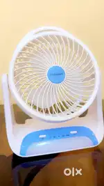 Table Fan/ Bed Lamp 2 in 2 Emergency LED
