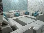 10 seater sofa and 1 table Only 2 months old
