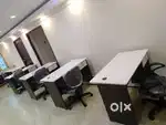 Office Table and Office Chairs set Combo