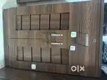 Shoe rack with one seater