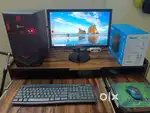 Desktop Computer Intel i5 4GB RAM 250GB SSD With Monitor & Accessories