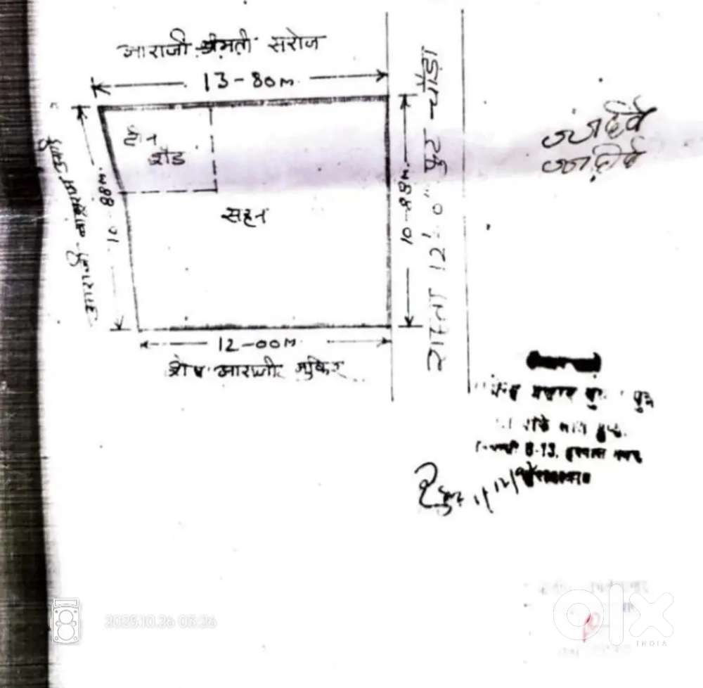 Plot for sale in Milan vihar