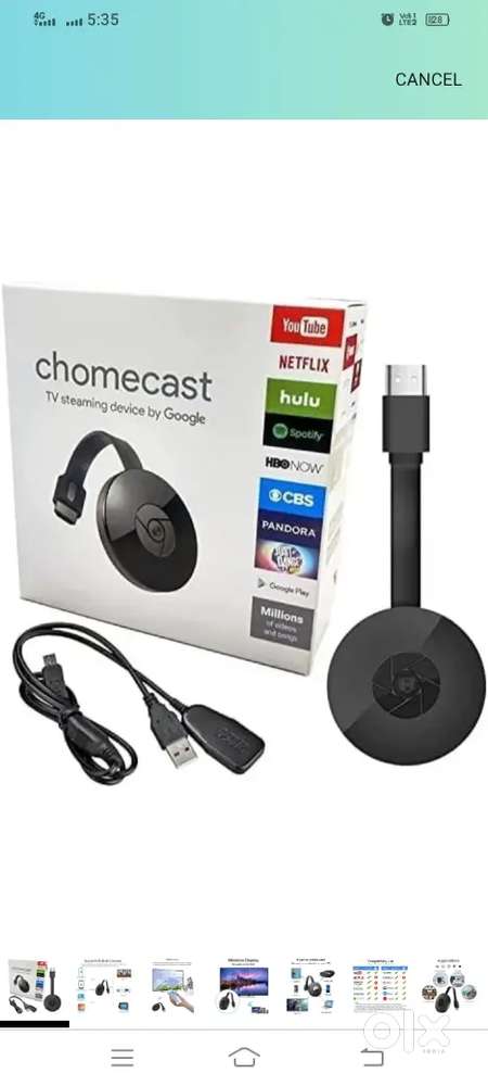 Chrome cast