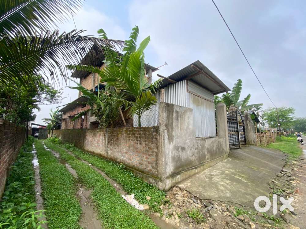 1kotha 5lucha myadi patta land with 3story rcc foundation is for sale