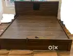 KING SIZE BED WITH HYDRAULIC STORAGE KOLKATA SELL