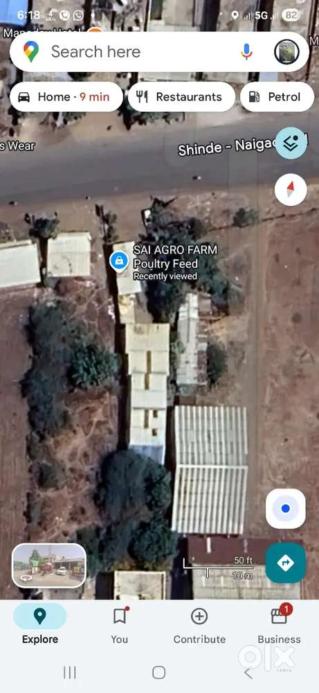 Godwon/warehouse on rent shindegaon