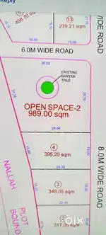 397 sqmt plot behind birla petrol pump. Broker excuse