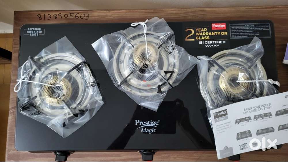 Brand new Prestige 3 burner gas stove for sale