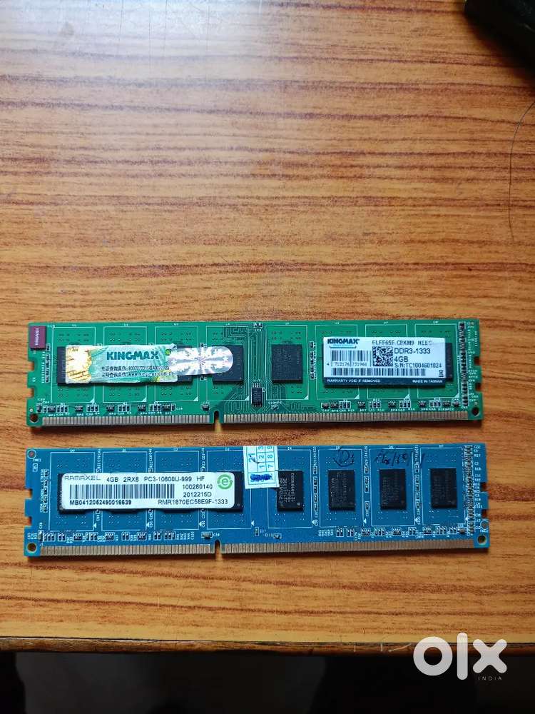 2X4GB DDR3-1333 DRAM