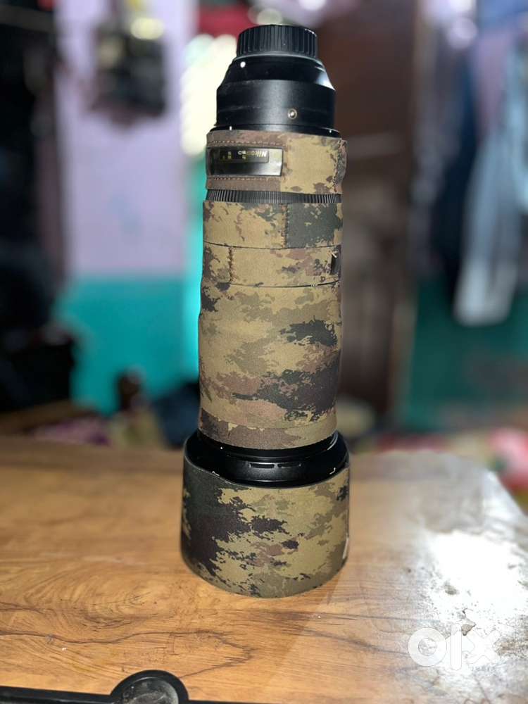 Nikon 200-500 lense for sale with bill box