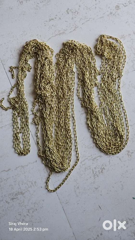 Grandfather clock chains