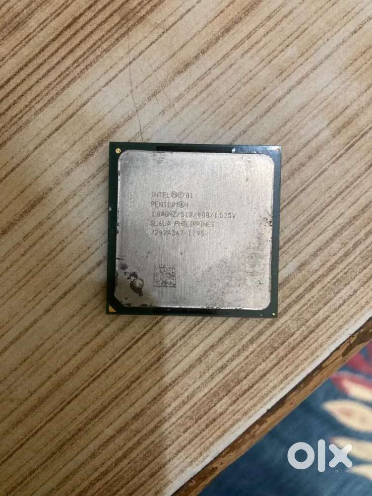 Computer motherboard with ram and cooling fan and cpu