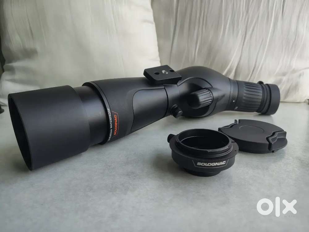 Solognac Spotting Scope 20-60x60 (Unused with Case and Camera Adapter)