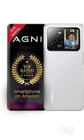 Lava Agni 3 5G Sealed Box New Phone with charger