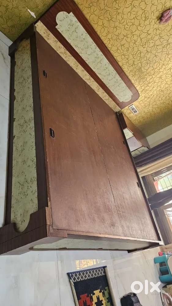 Folding King size Bad with side table and Dressing