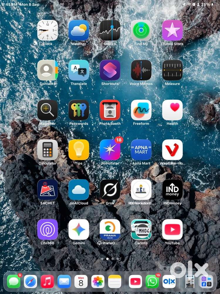 Apple iPad 9th Gen 2023 64GB si-finonly absolutely new at 15499