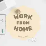 Telecaller computer operator work from home