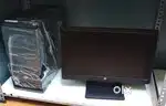 i3 hp cpu/4th gen/8gb ram/256gb/19 inch monitor/keyboard/mouse/cables