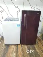 Lg turbodrum washing machine & Ig flower model refrigerator available*