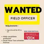 Job vacancy for Field officer