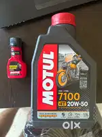 Motul Engine Oil 7100 4T 20W-50 & Engine Flush