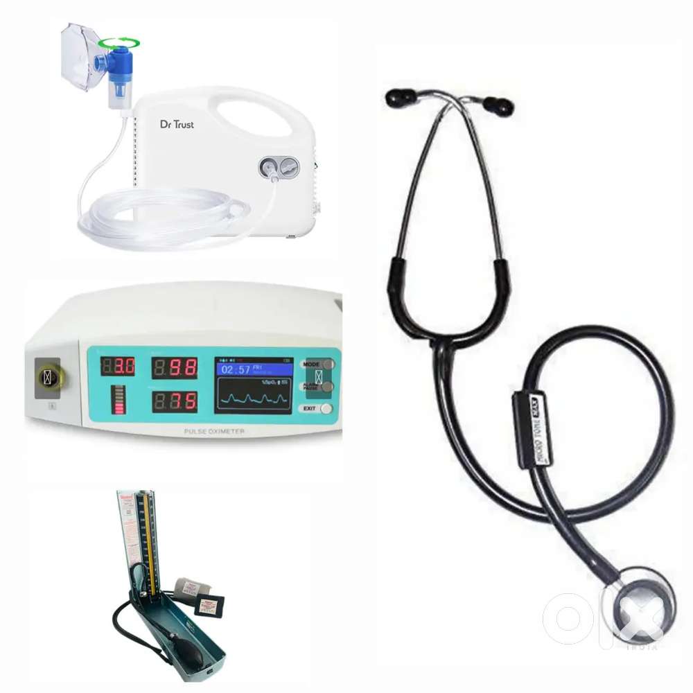 Stethoscope Blood Pressure
Apparatus pulse oximeter nebulizer machine