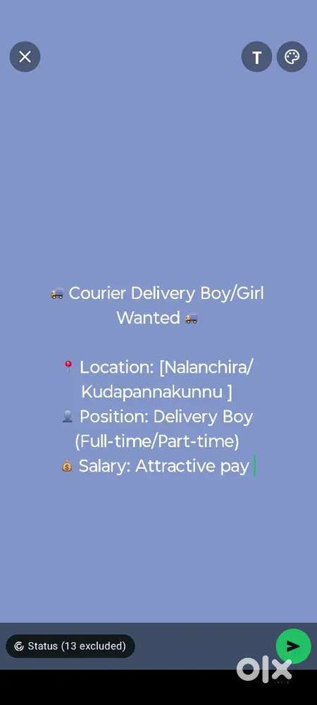 Delivery boy/girl