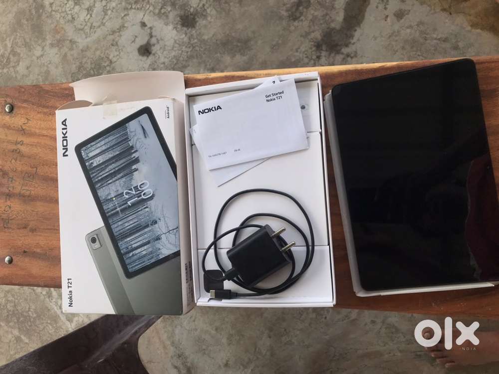 Nokia tab t 21 with box original condition