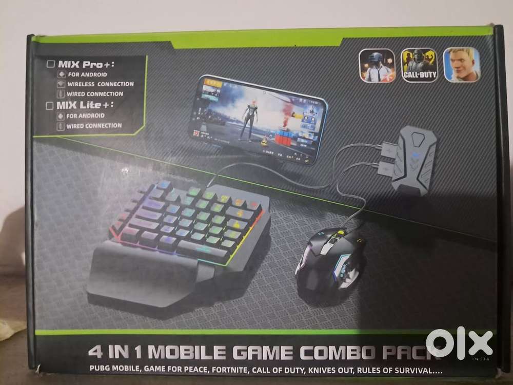 Gaming keyboard and mouse