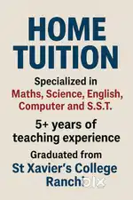 Contact for Home Tuition and for coaching teacher.