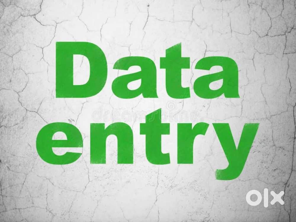 Home based jobs data entry typing work