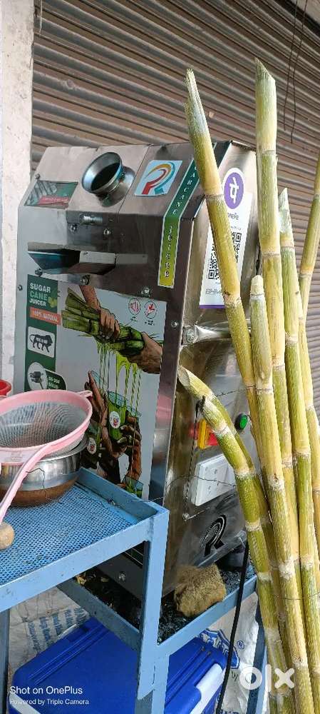 Sugarcane machine 1month used product