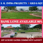 KAKINADA BEST GATED COMMUNITY SITES AVAILABLE FOR SALE@TURANGI D-MART