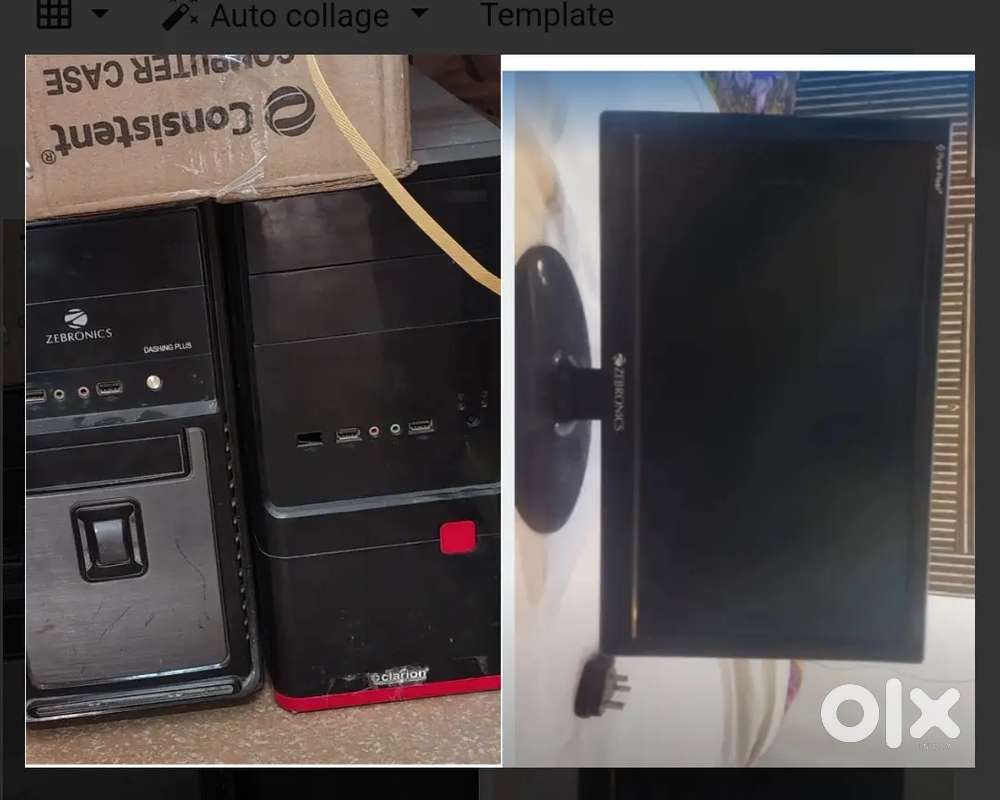 Complete computer 2GB ram/250GB harddisk