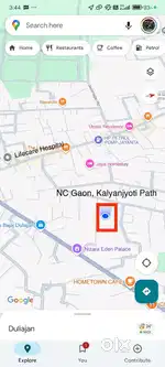 2.5+ kotha land in NC Gaon, Duliajan, Boragadhoi, Near Central Namghar