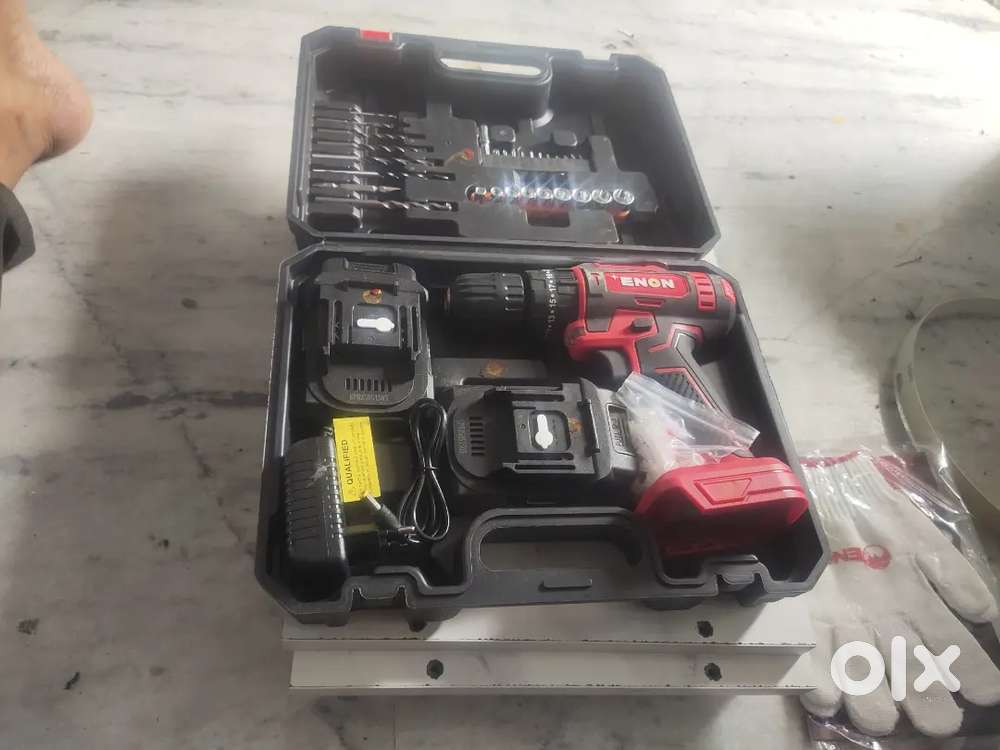 Battery drill machine