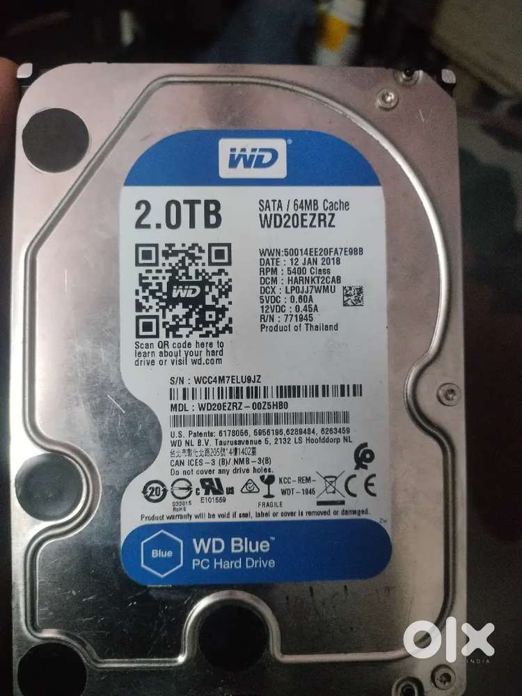 2tb hard disk for urgent sale
