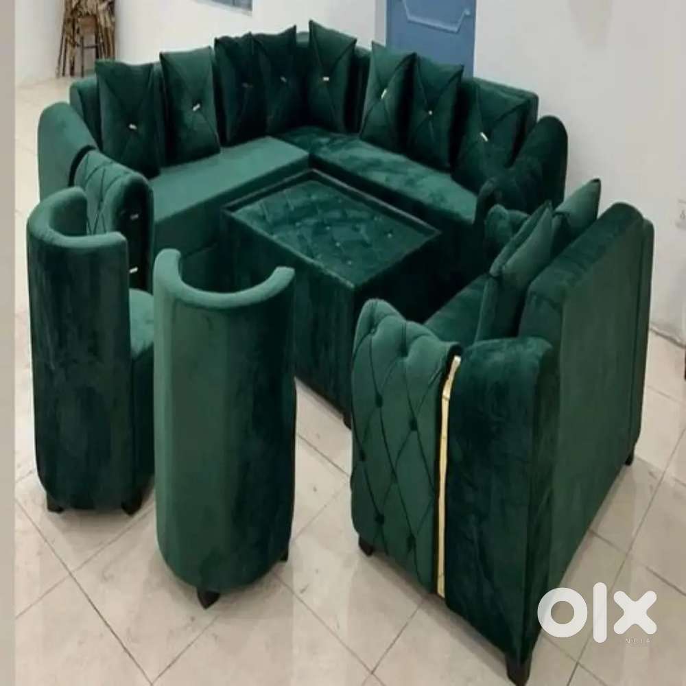 Buy new sofa 8499, L size sofa 14500/-
