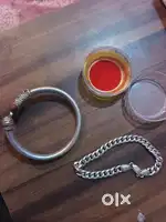 Chandi ka kada and Chandi Ki Mala original 100% Chandi