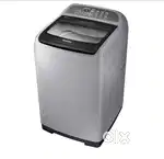 7.5 years old Top Load Samsung 6.2kg washing machine silver colour