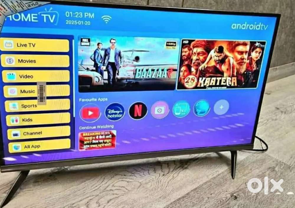 Smart LED TV with Wi-Fi, Bluetooth & Voice Remote  Premium Look