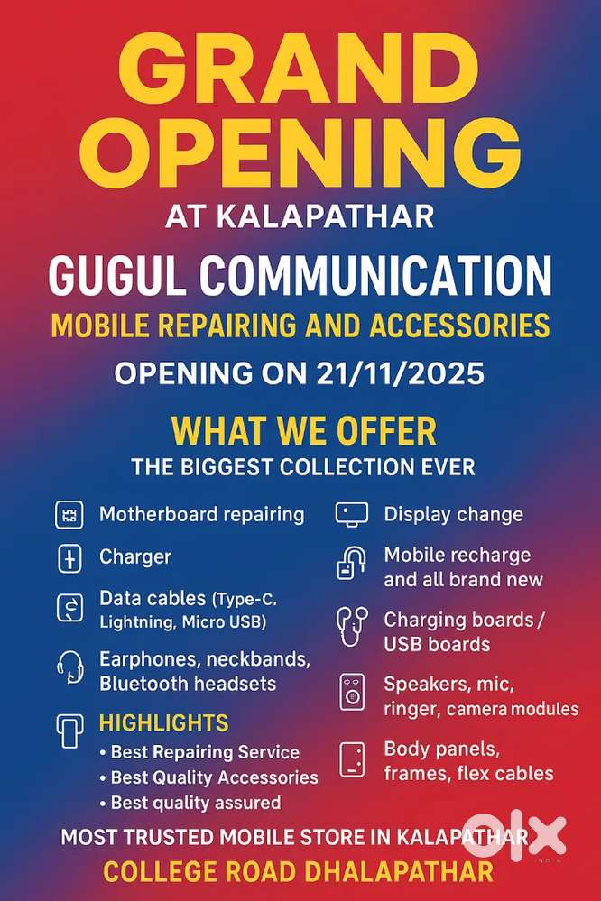 All Type Mobile Repairing And Accessories