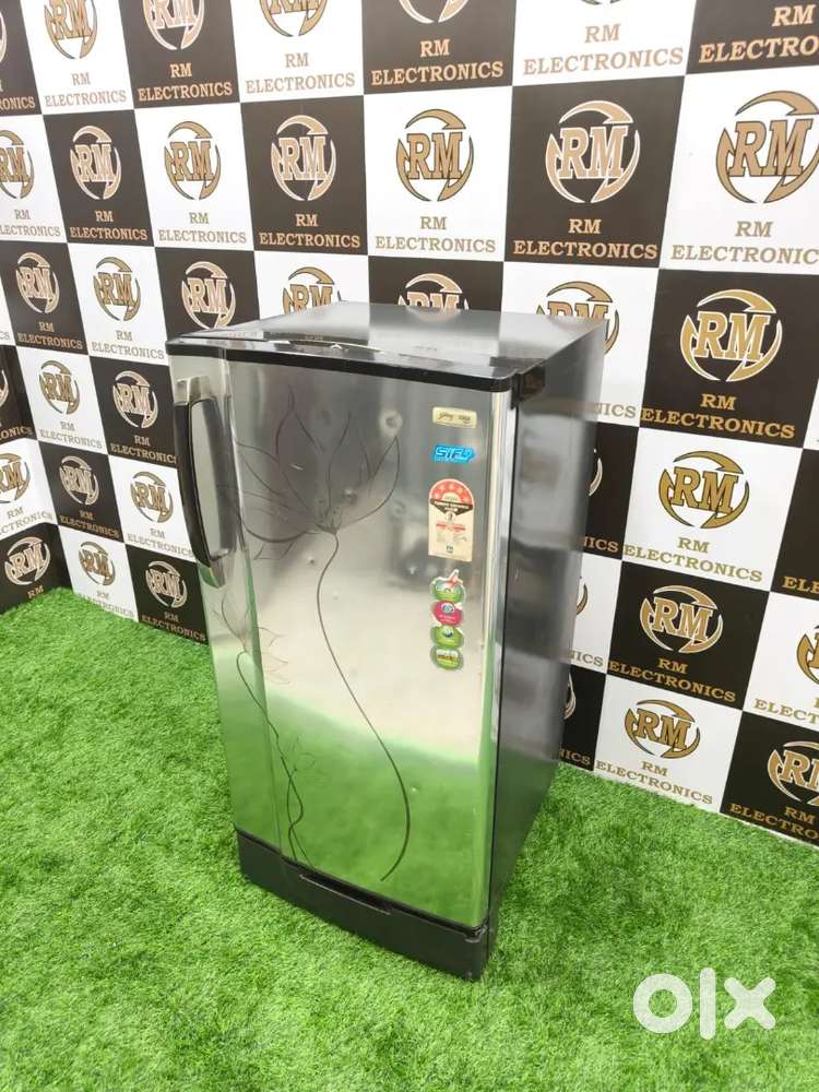 Godrej steel finished single door refrigerator with warranty