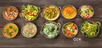 Home made vegetarian food